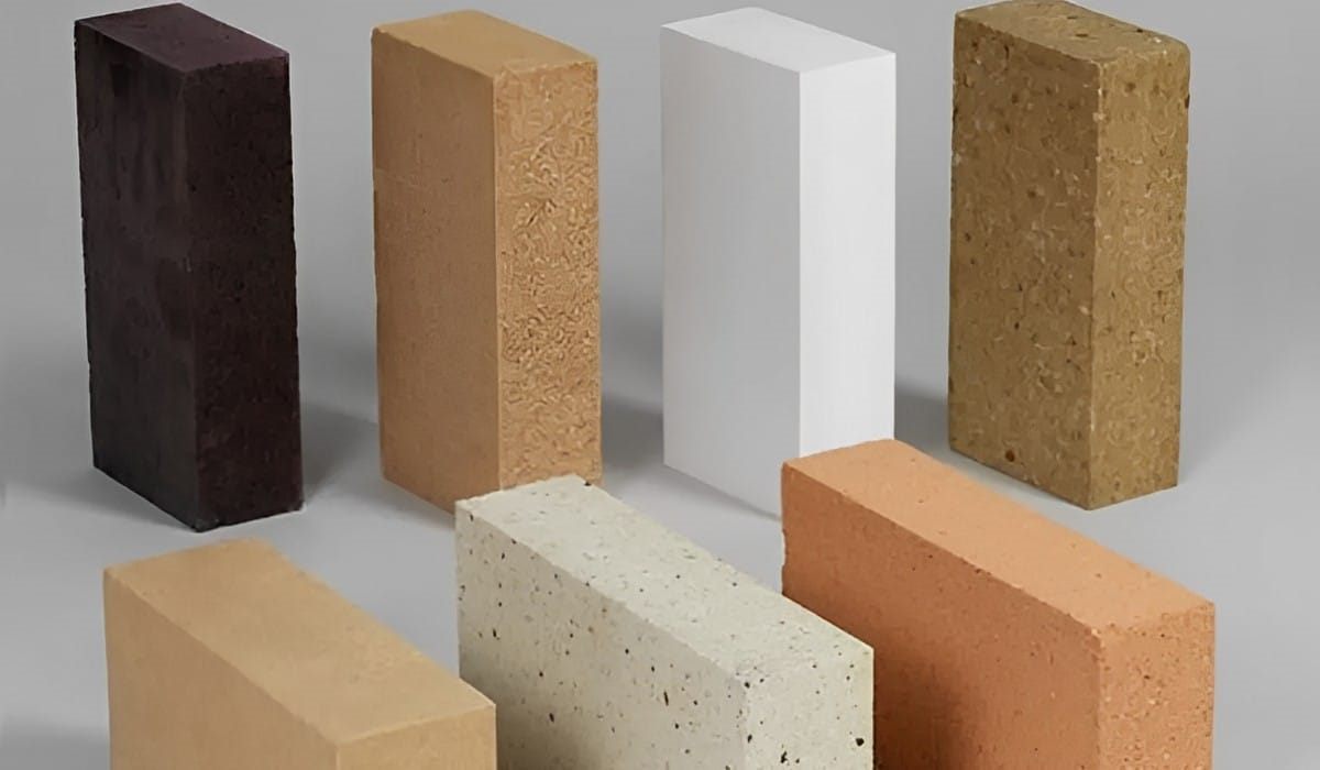 Fire brick range in assorted grades